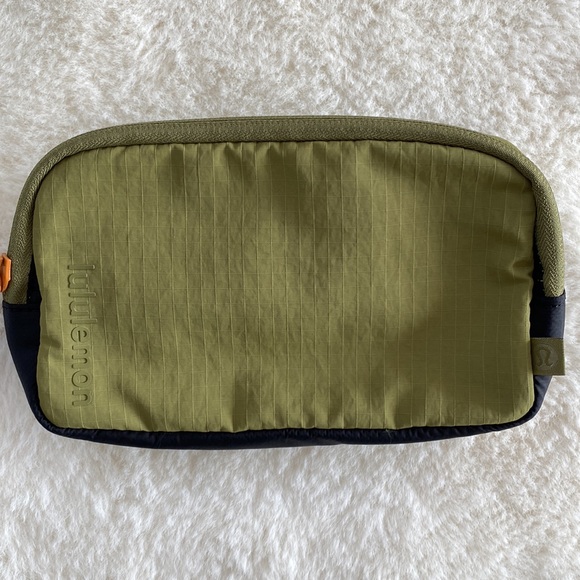 lululemon athletica Handbags - ❤️ Lululemon Mini Belt Bag Bronze Green/Black NWT